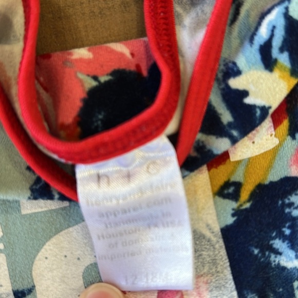 Henry + Claire dare devil floral sleeveless handmade long romper - Picture 4 of 6